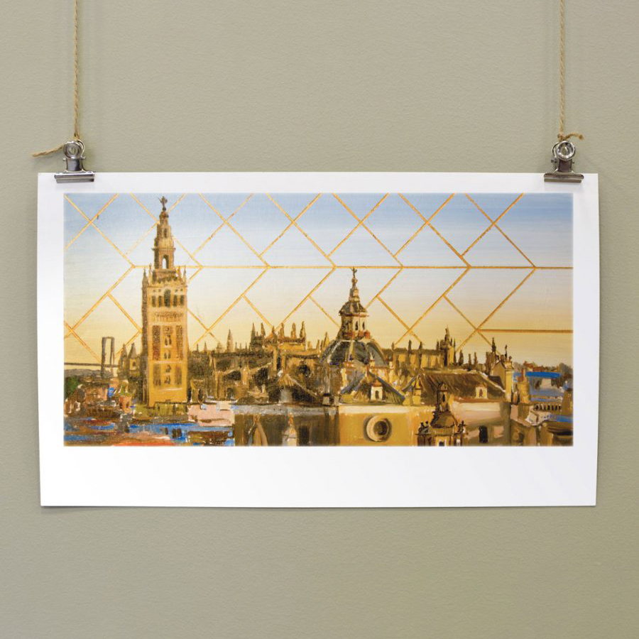 Print Sevilla Panorámica